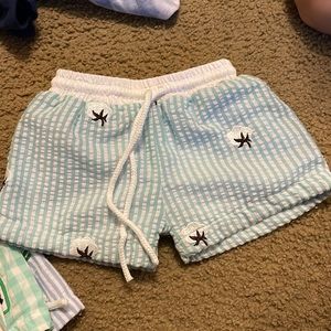 The Trendy Toddler Smocked shorts